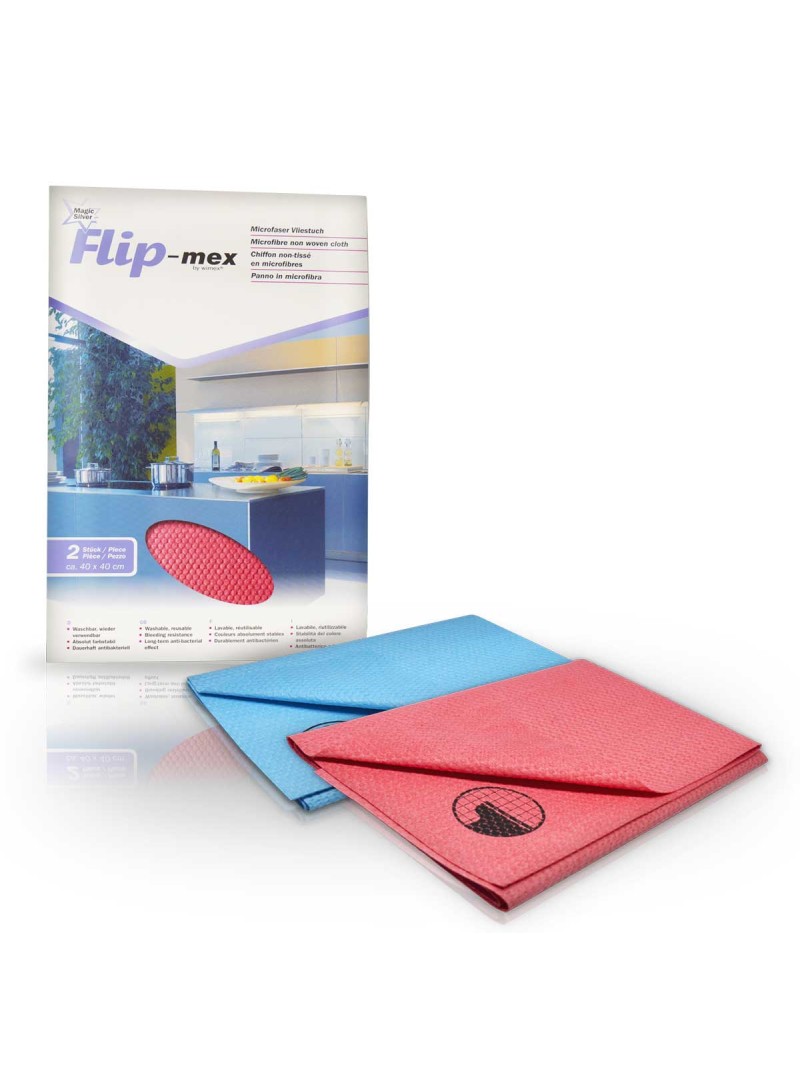 FLIP-MEX Microfaser Vliestücher - 2 Stück